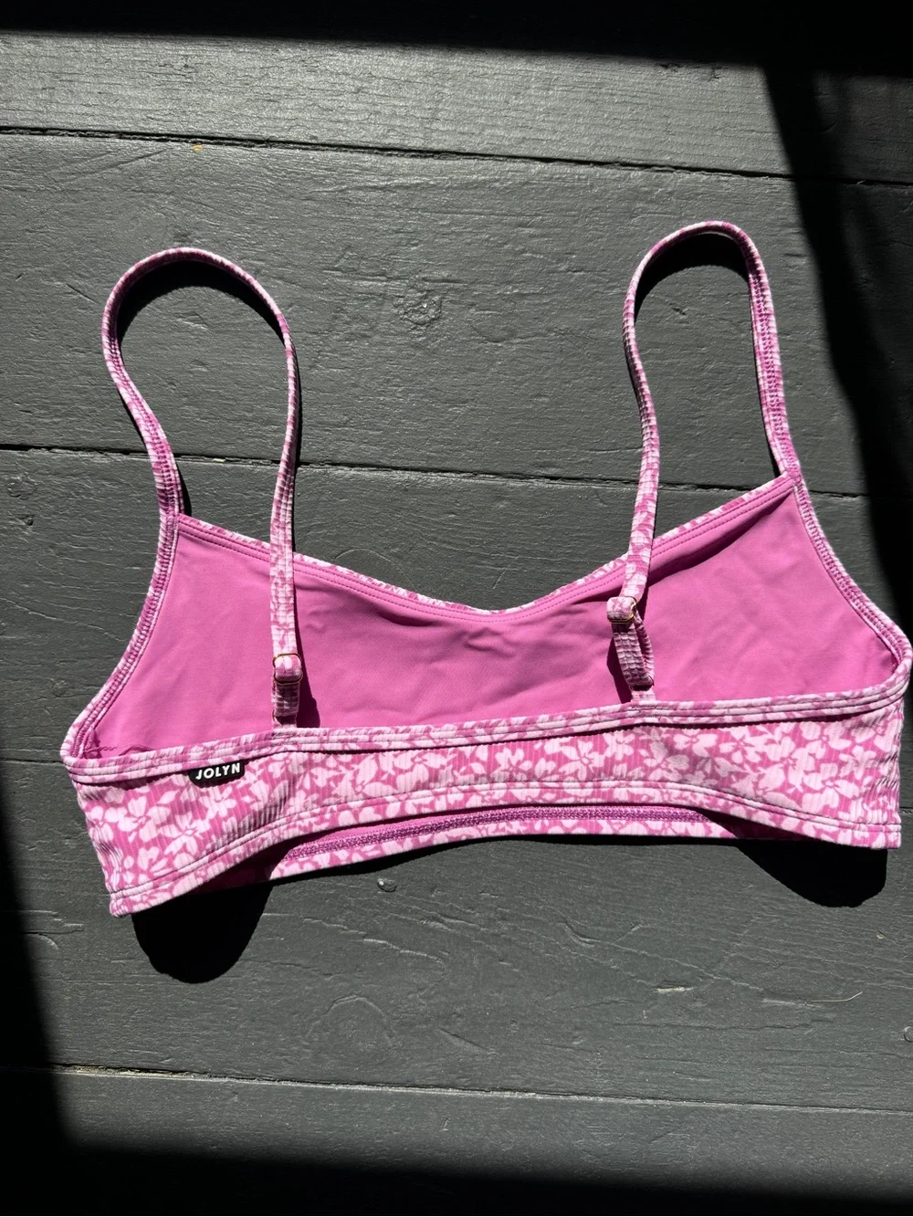 Jolyn Clothing Pink Floral Bikini Set - Picture 2 of 2